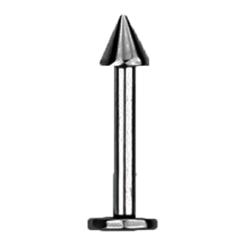 Titanium Coned Labret Studs 1.2mm