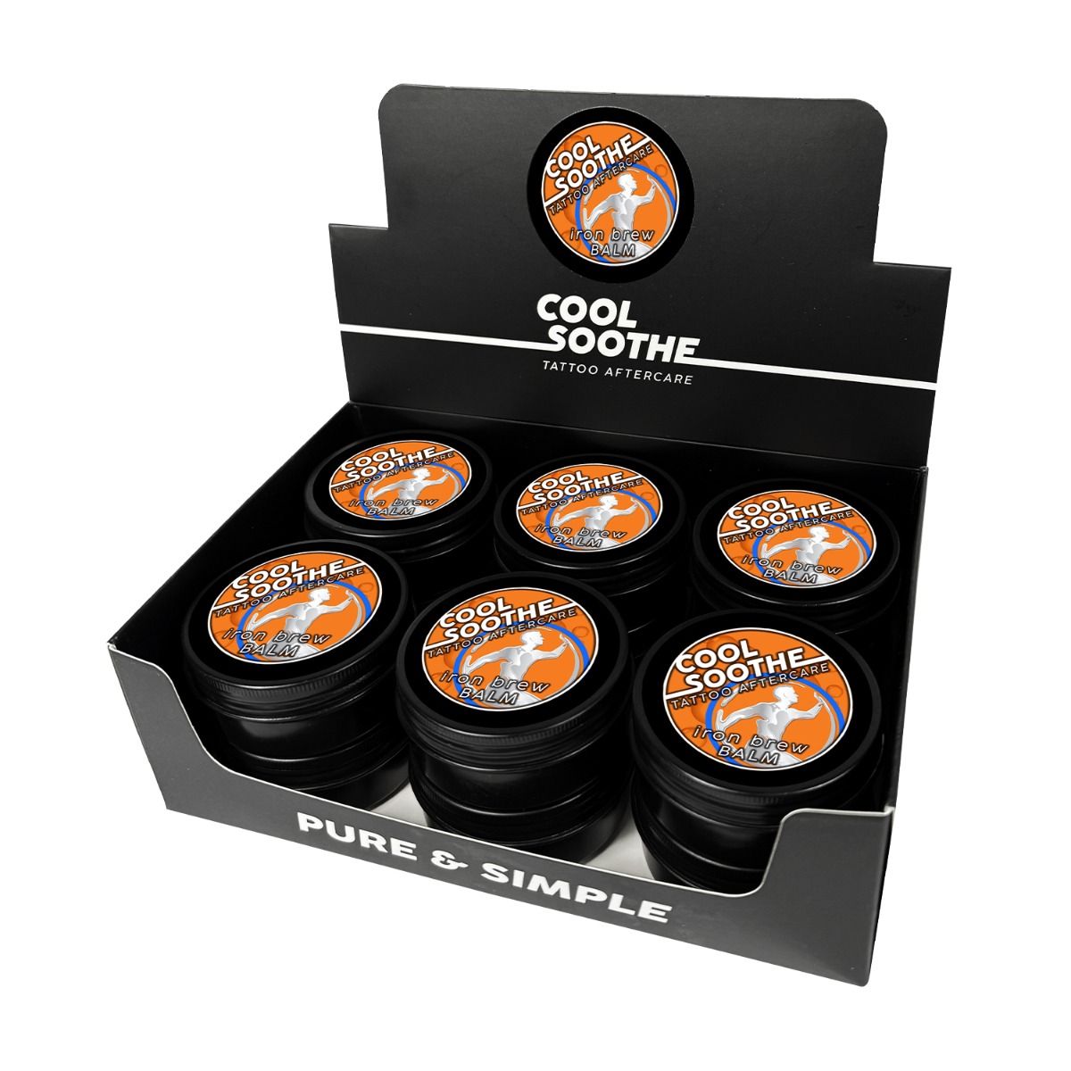 Cool Soothe Tattoo Balm Display Box 50ml (12)