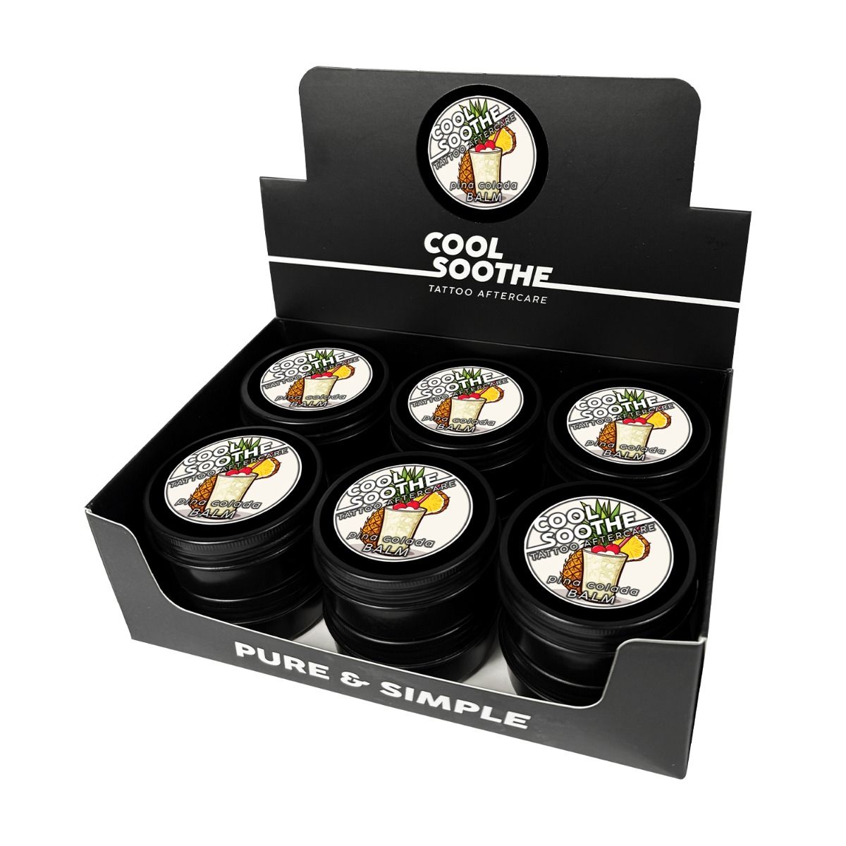 Cool Soothe Tattoo Balm Display Box 50ml (12)