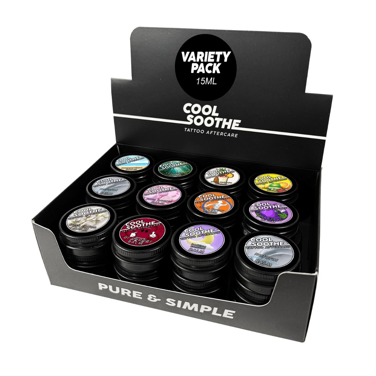 Cool Soothe Tattoo Balm Display Box 50ml (12)