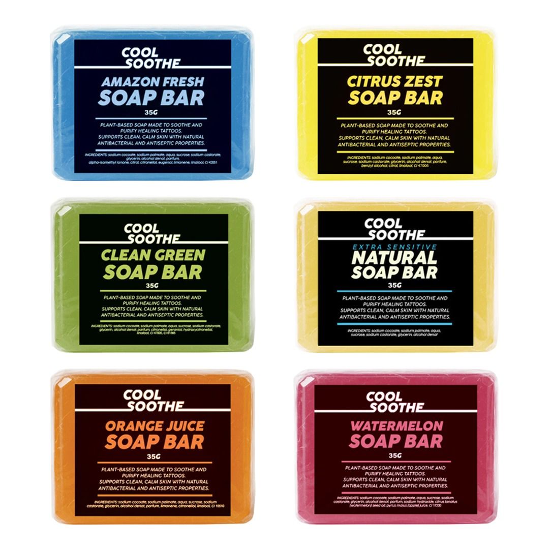 Cool Soothe Soap Bars