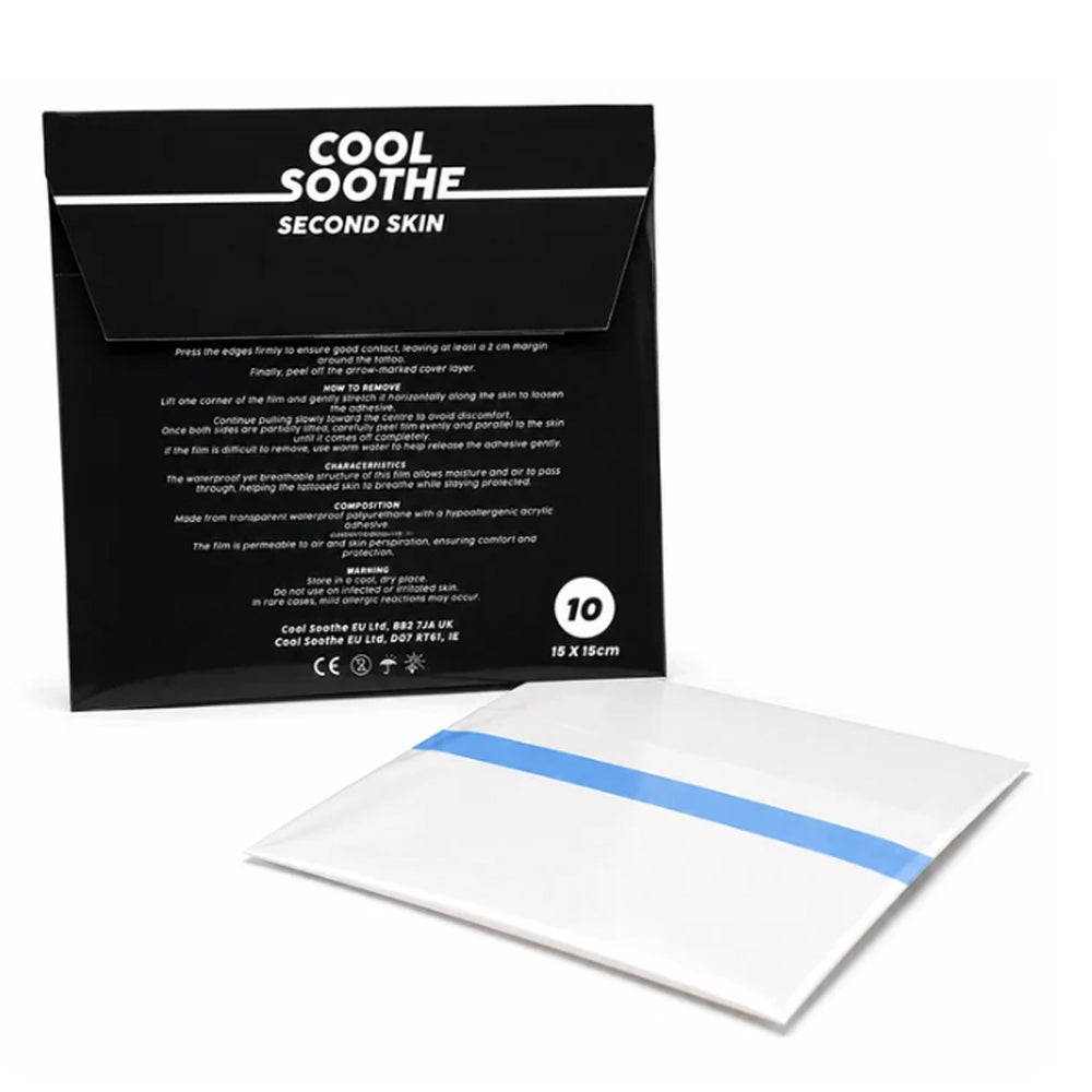 Cool Soothe Second Skin - 15x15cm Pre-cut Sheets (10)