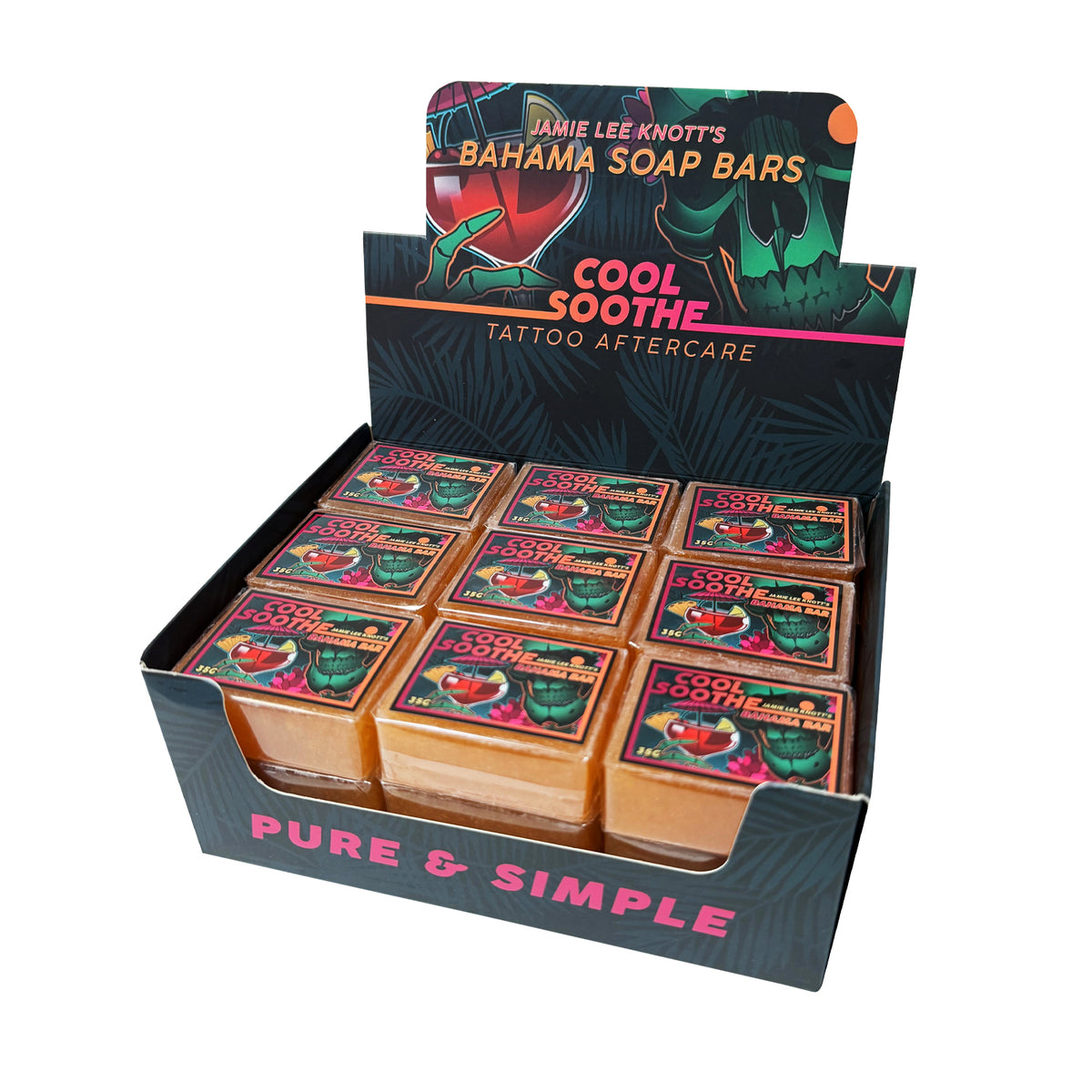 Cool Soothe Jamie Lee Knott's Bahama Soap Bar 35g