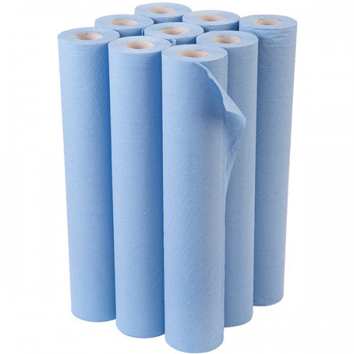 Couch Roll Blue Bulk 12 pack 48cmx40m