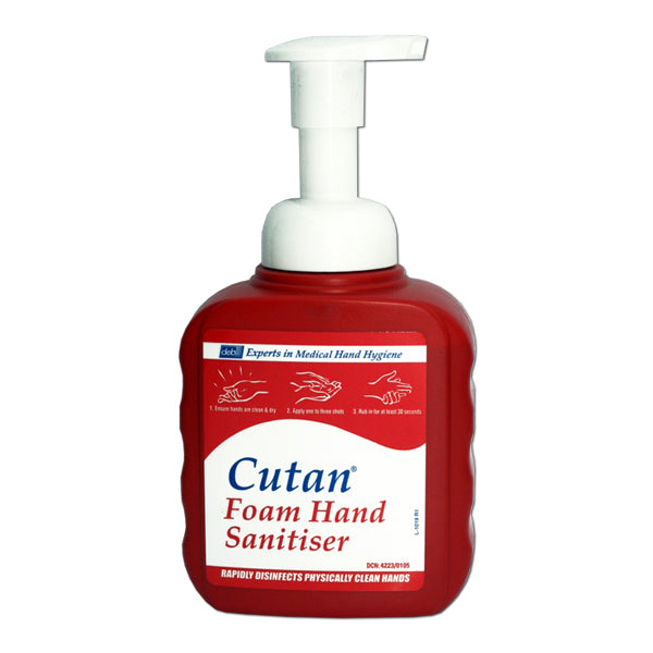 Cutan 400ml Foam Hand Sanitiser