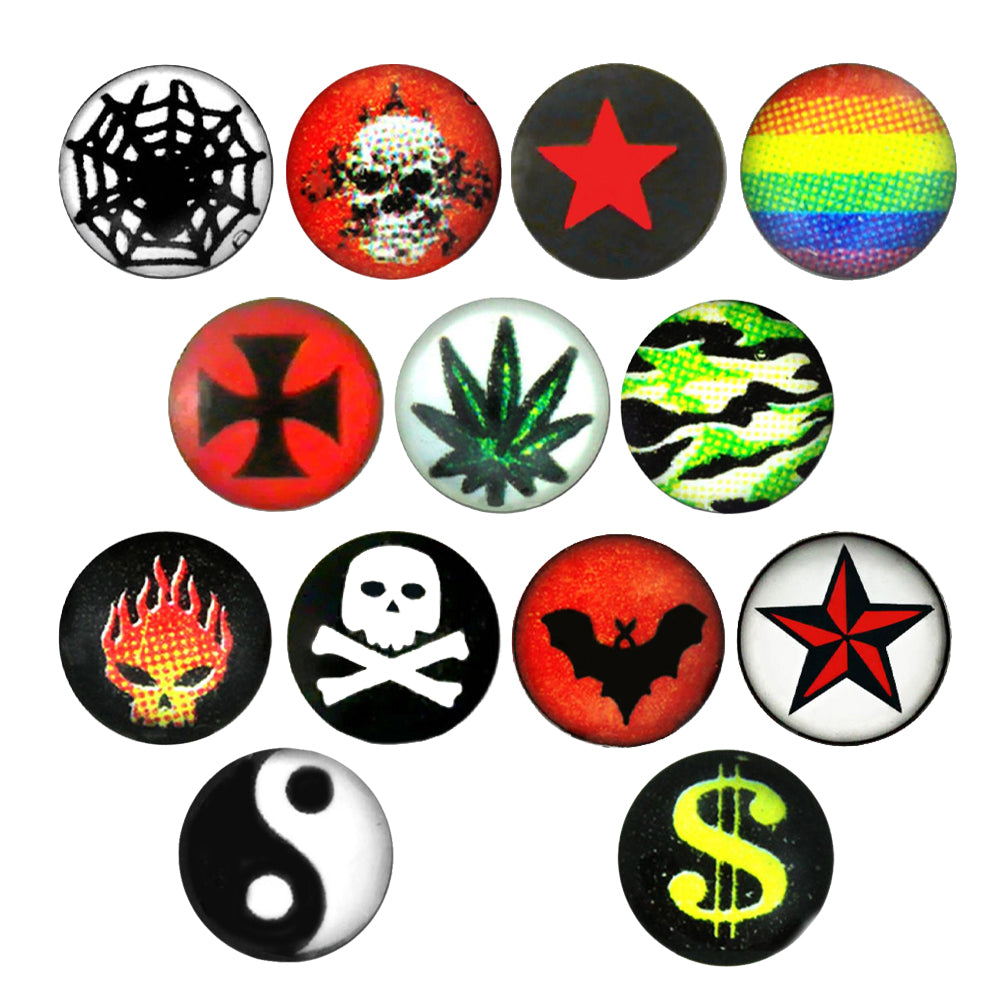 Titanium Dermal Top Custom Logos 1.2mm
