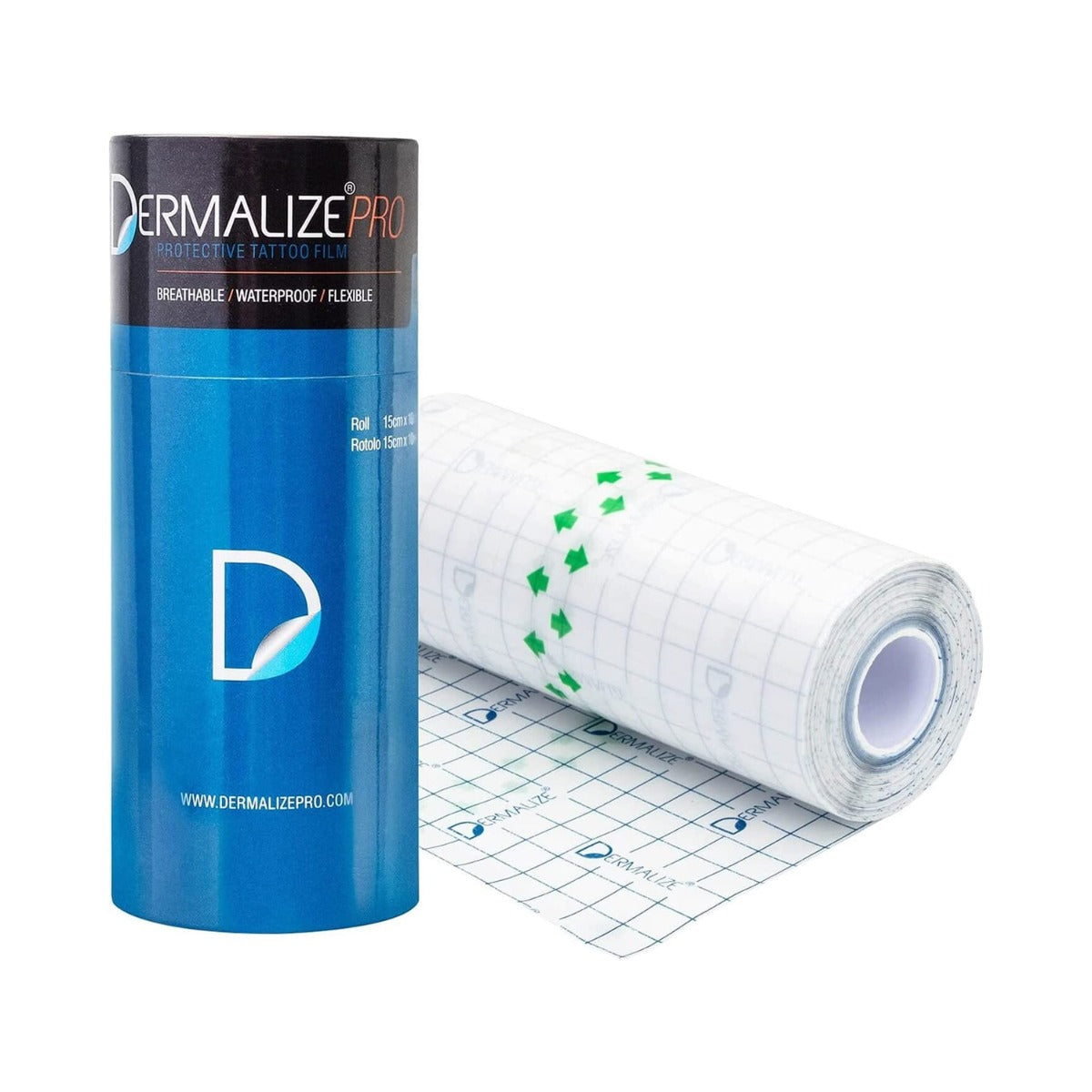 Dermalize Pro Protective Film 15cm x 10m Roll – Starr Tattoo