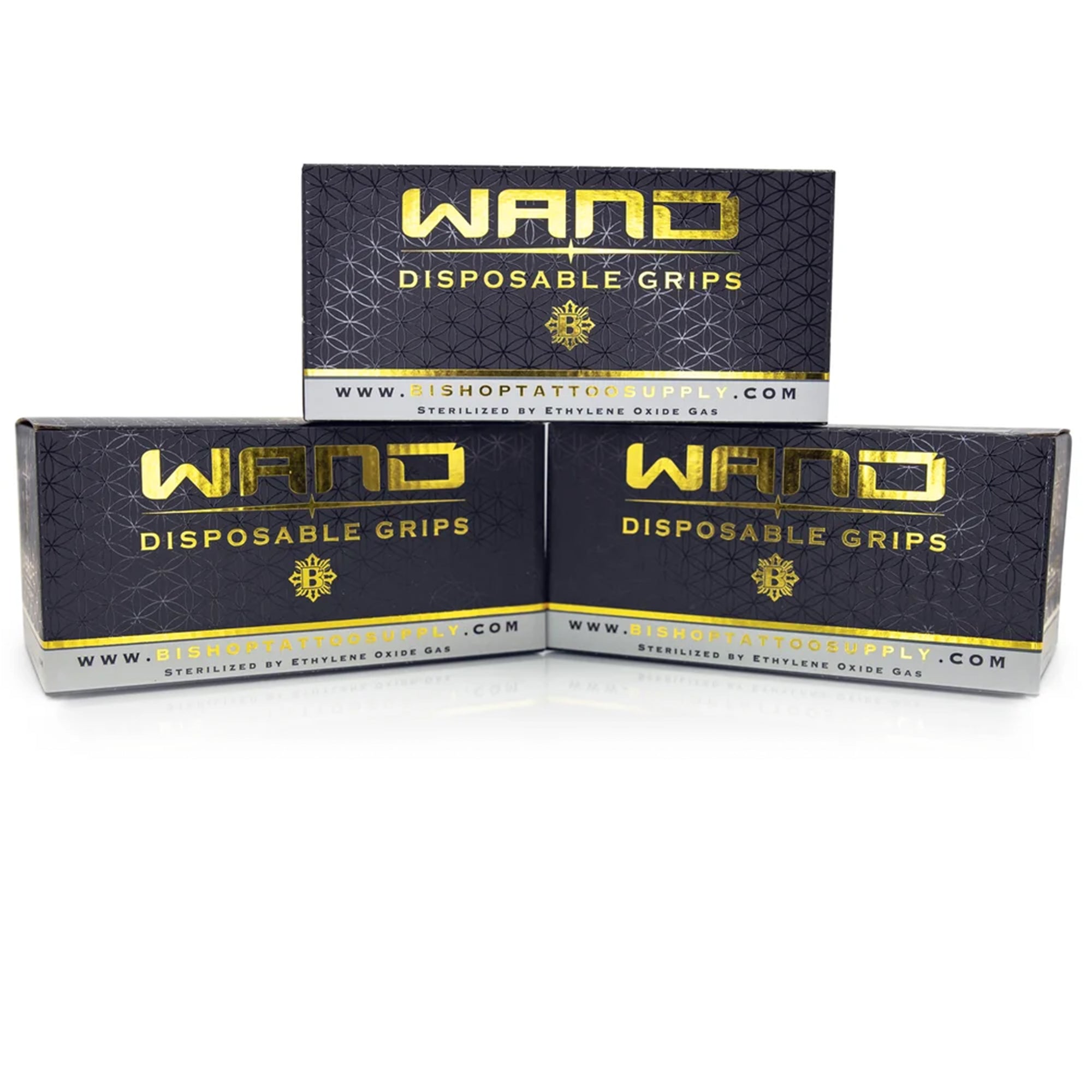 Bishop Disposable Wand Grips - Black