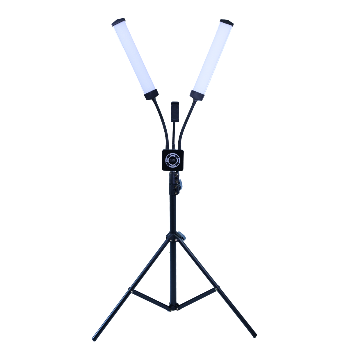 Double Arm LED Lamp Light With Tripod And Remote