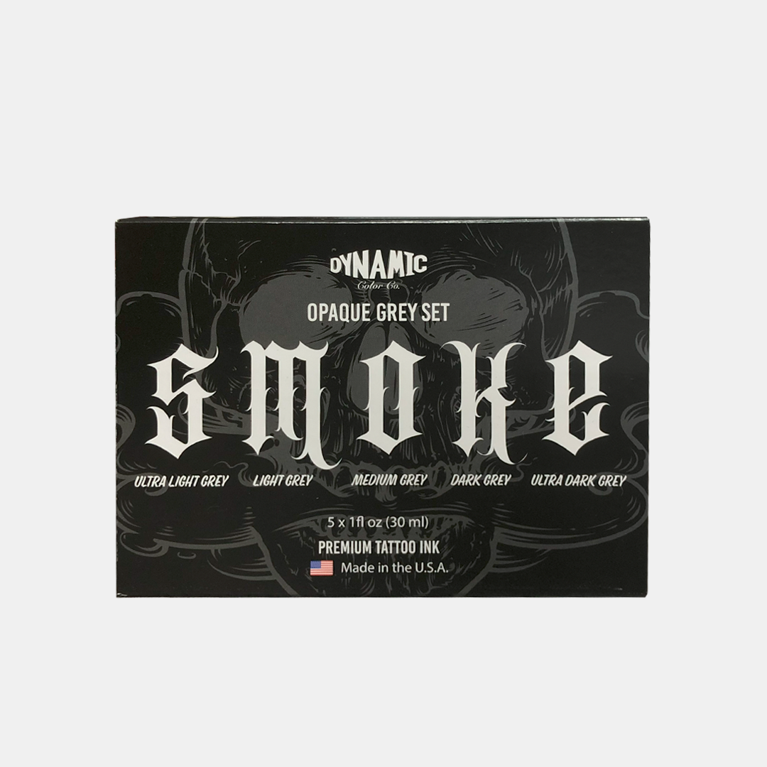 Dynamic Smoke Opaque Grey 5 bottle Set (1oz)