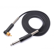 Eikon Black 6 foot RCA Angled Cord