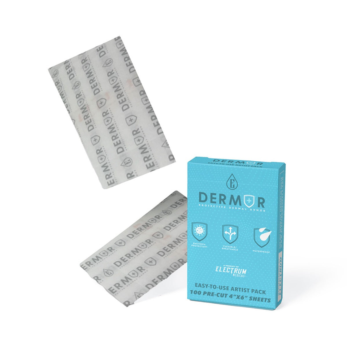 Electrum Dermor 6" x 4" Sheets (100)