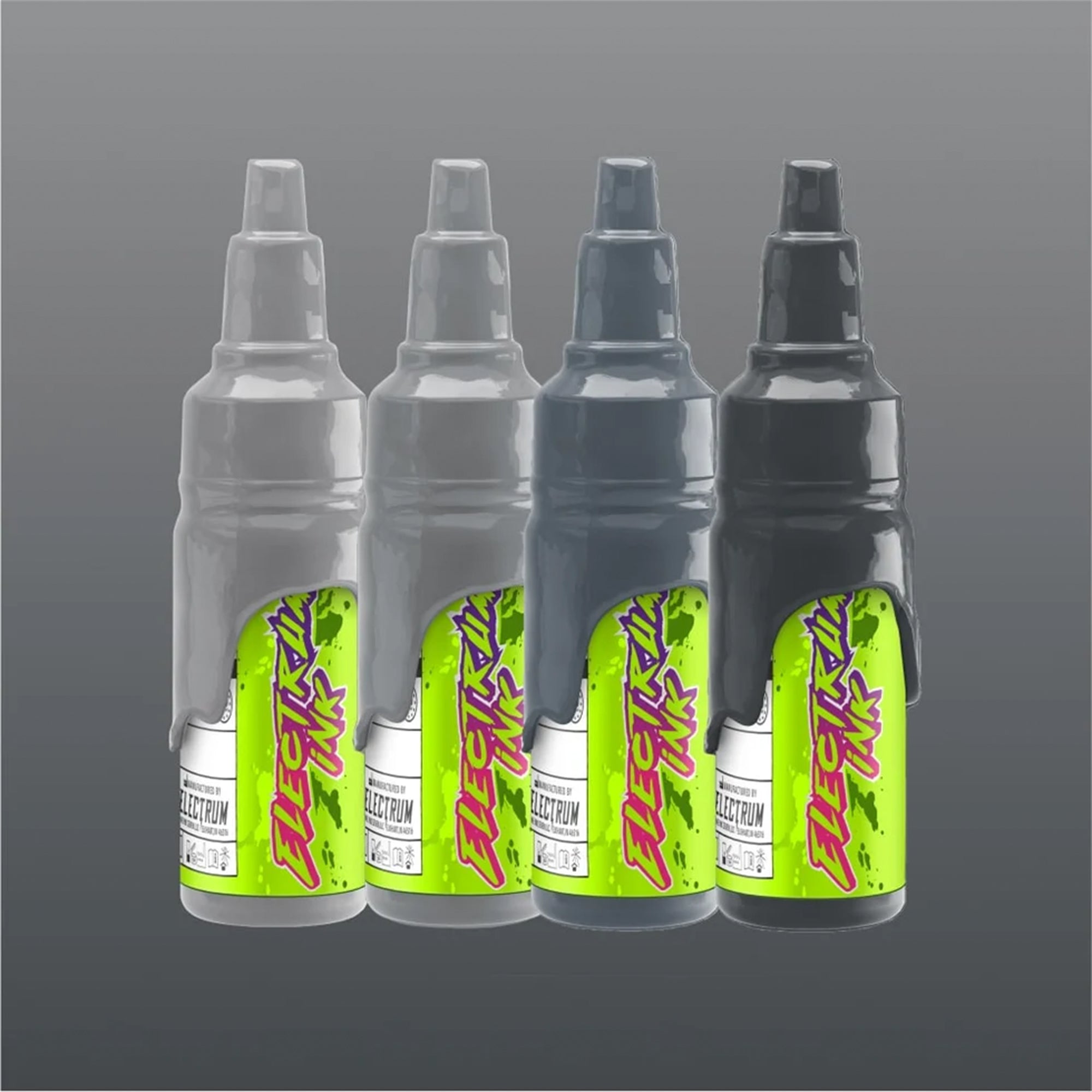 Electrum Ink Opaque Grey 4 Bottle Set