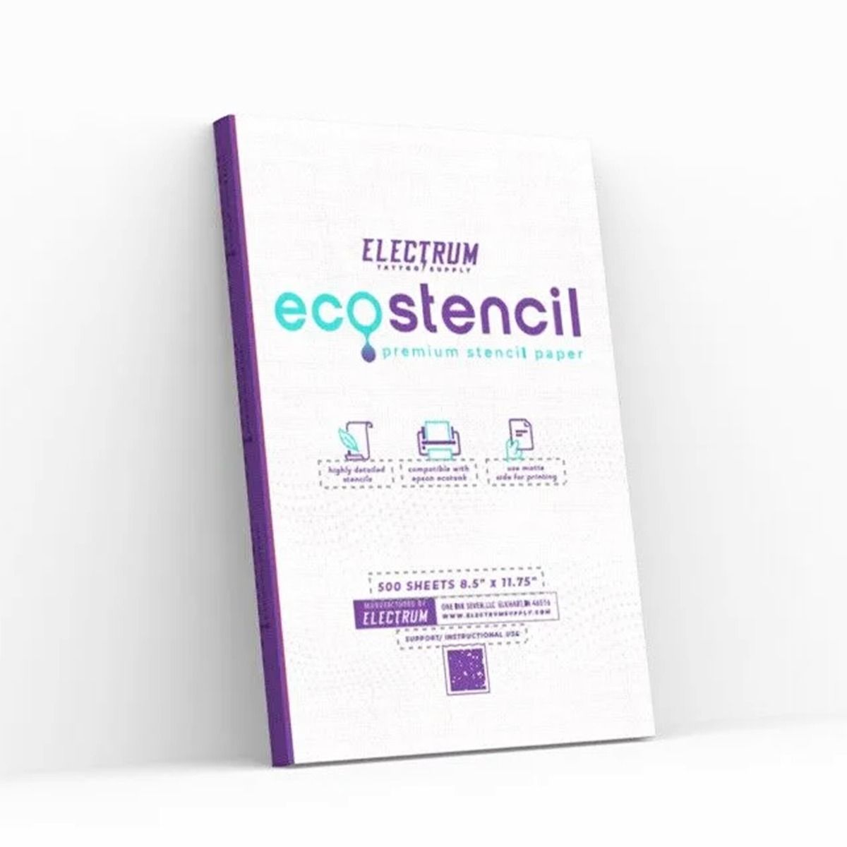 Electrum Eco Stencil Premium Paper - 8.5" x 11" (500 Sheets)