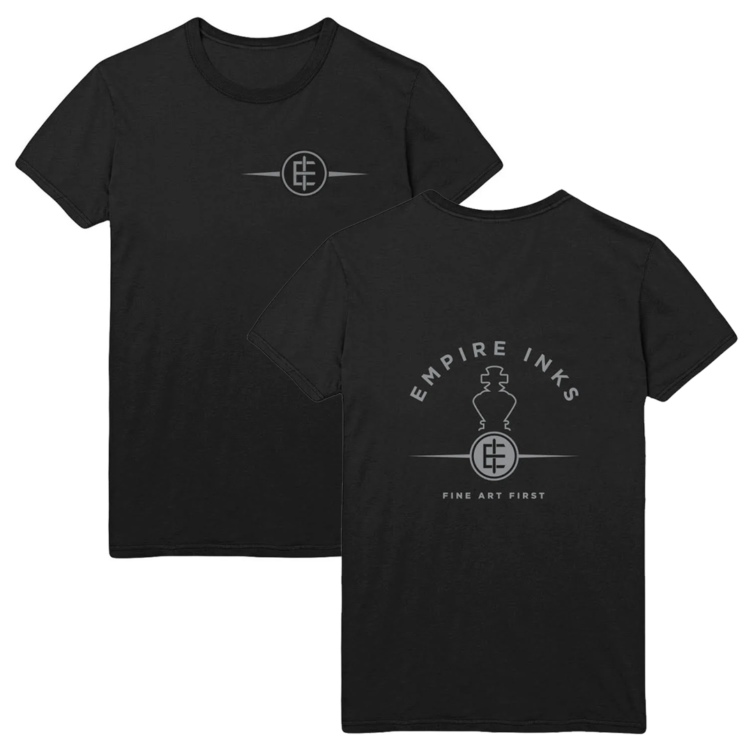 Empire Inks Logo T-Shirt – Black (Large)