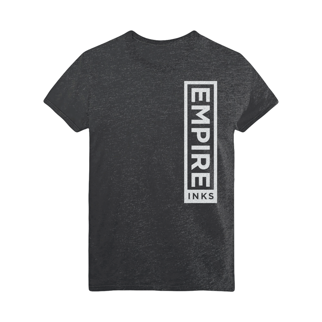 Empire Inks Vertical Logo T-Shirt – Grey