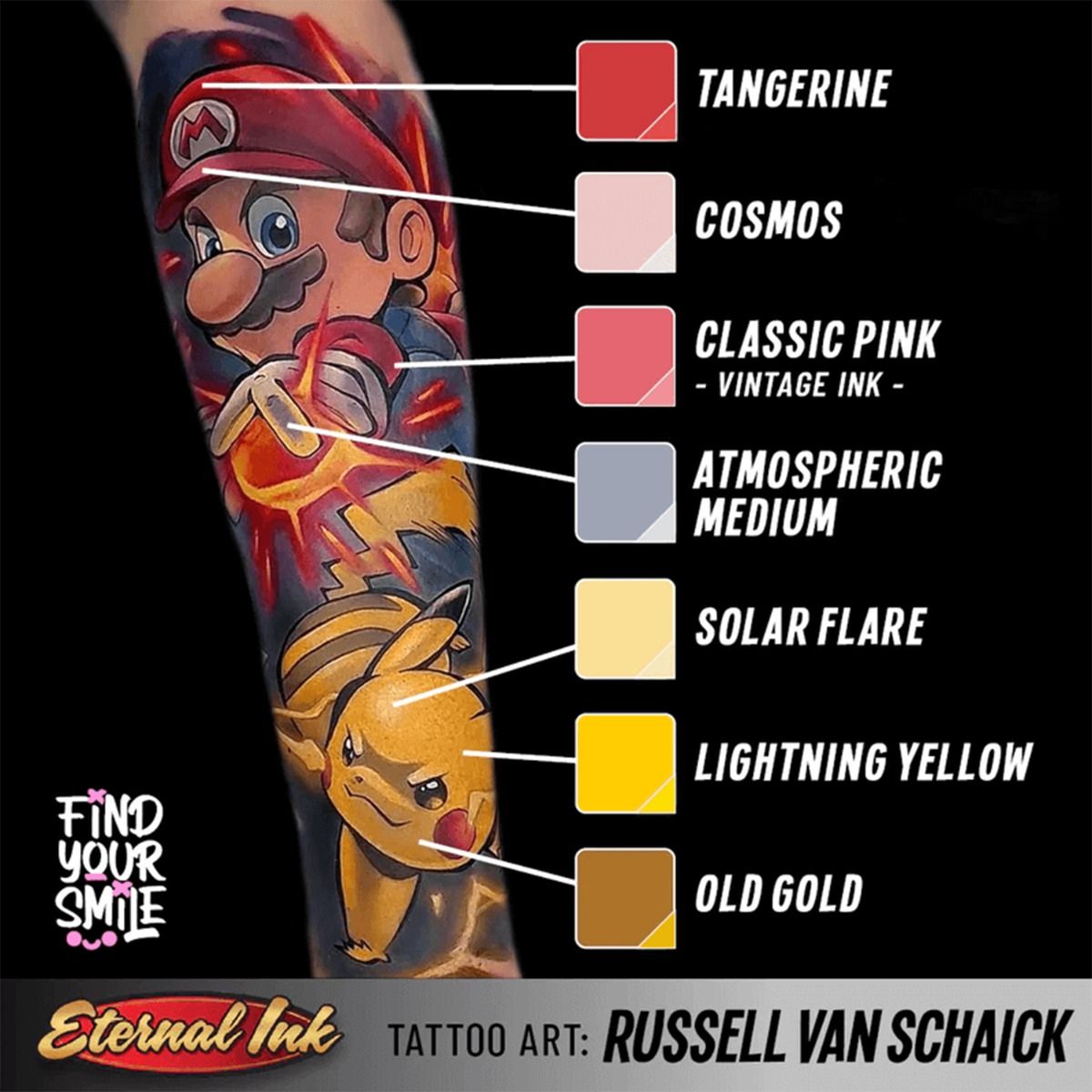 Eternal Ink Russell Van Schaick 8 Colour Set 1oz
