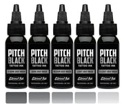 Eternal Ink Pitch Black 5 Bottle Greywash Set 2oz