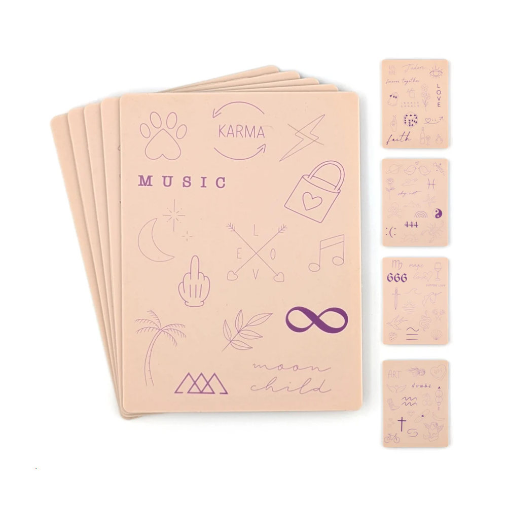 Stencil Skins Fine-Line Set (5 A5 Sheets)