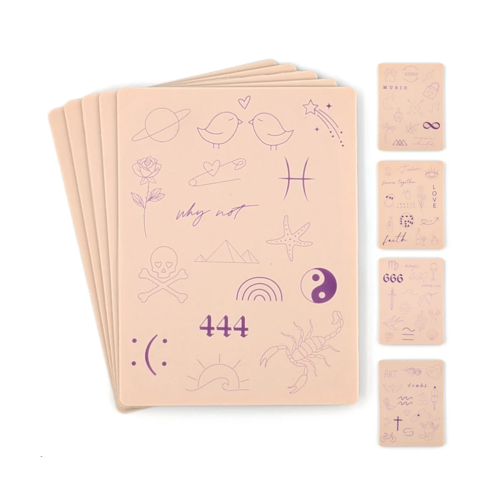 Stencil Skins Fine-Line Set (5 A5 Sheets)