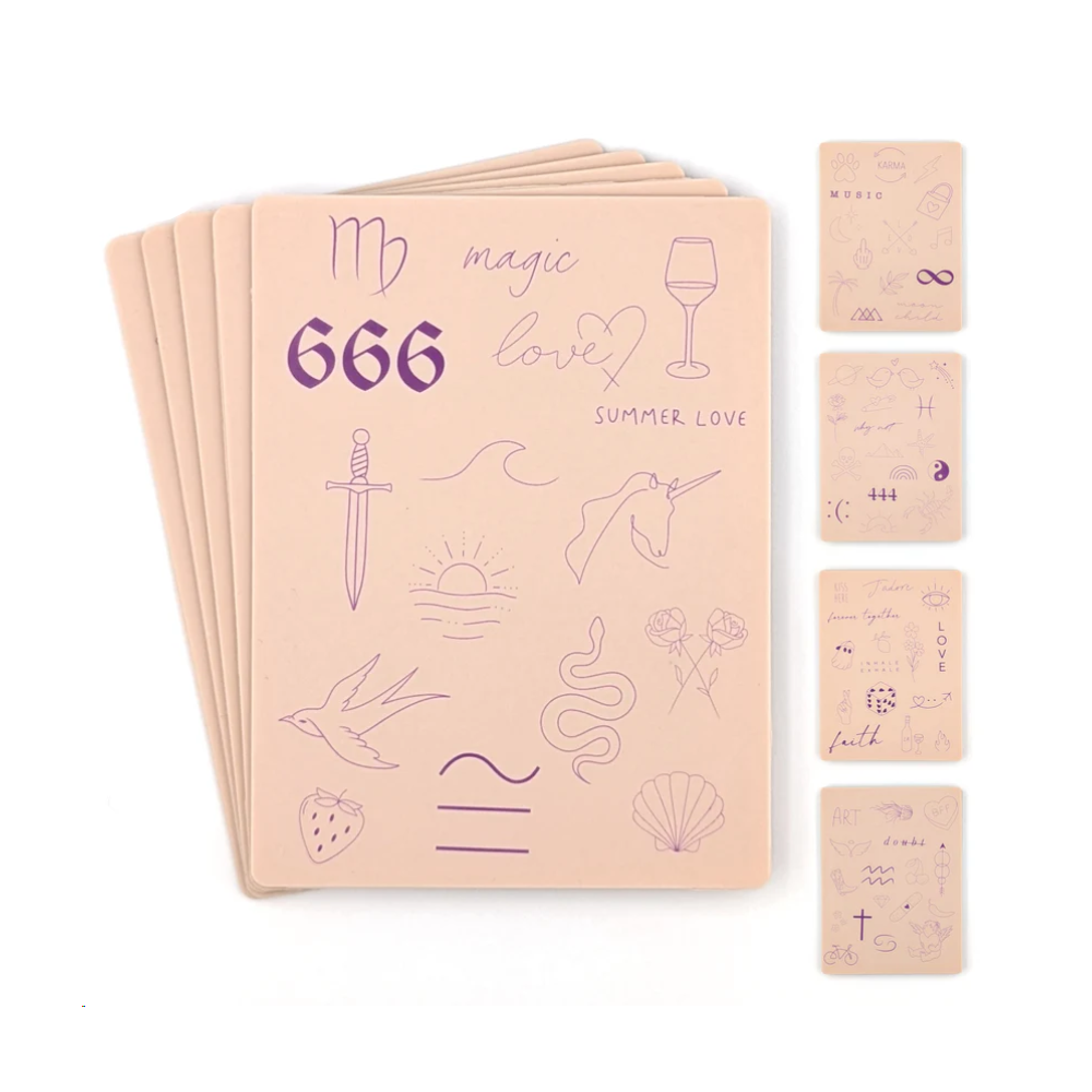 Stencil Skins Fine-Line Set (5 A5 Sheets)