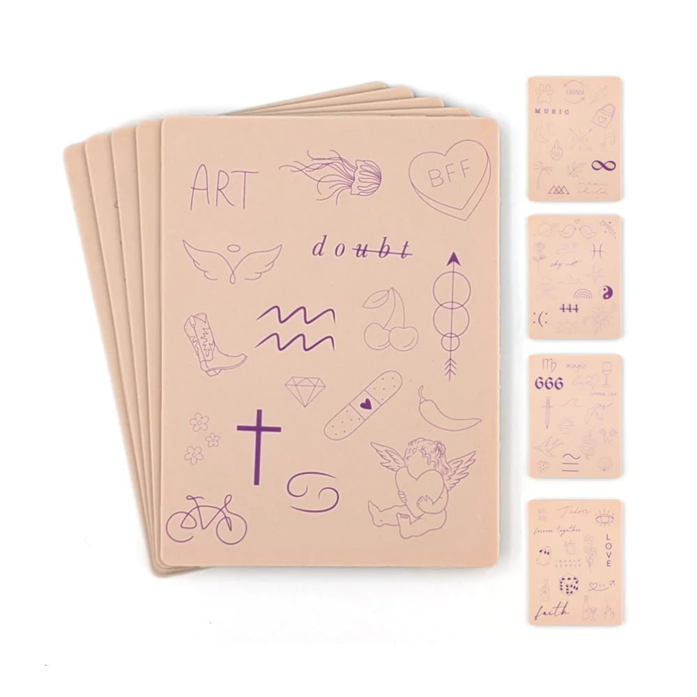 Stencil Skins Fine-Line Set (5 A5 Sheets)