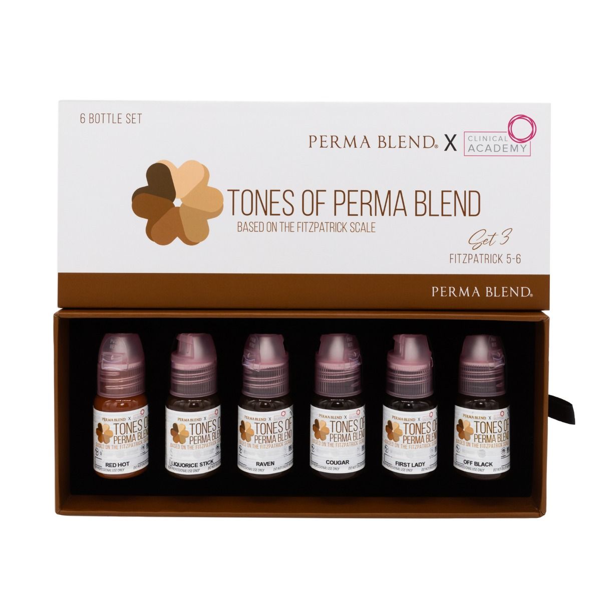 Perma Blend 6 x 15ml Fitzpatrick Set 3 (Expired PRACTICE ONLY)