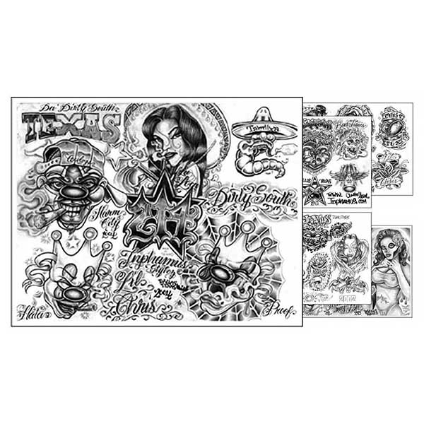 Chris Luna Tattoo Flash Set 3