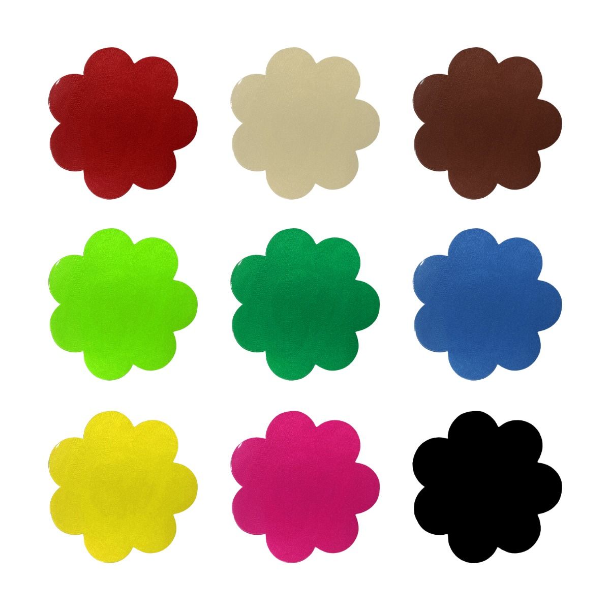 Nipple Covers Assorted Flowers (9 pairs)
