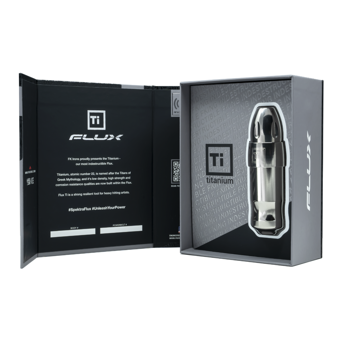 Flux Tattoo Machine Titanium