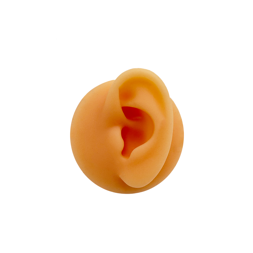 Fake Skin Silicone Ear Practice Mould