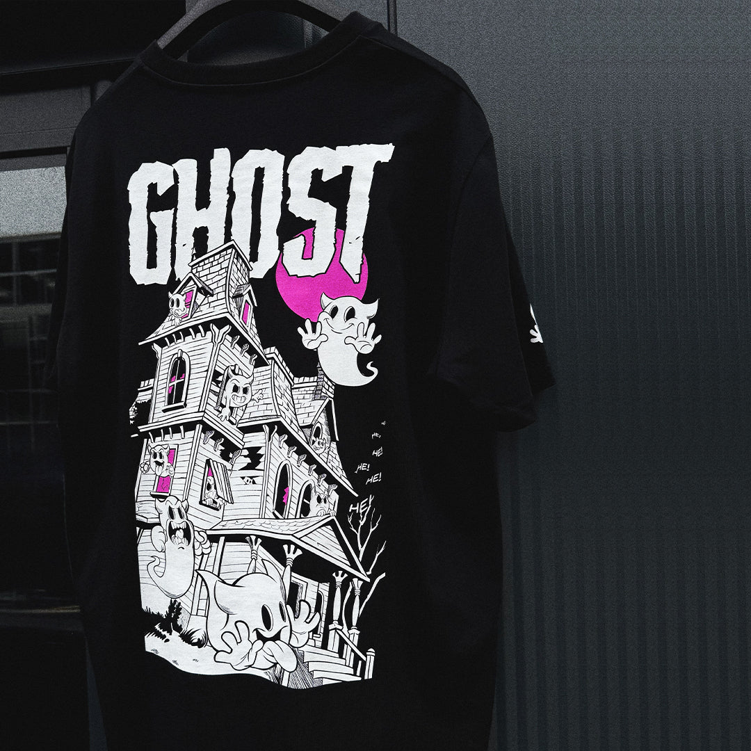 Ghost Cartridges Haunted House T-Shirt