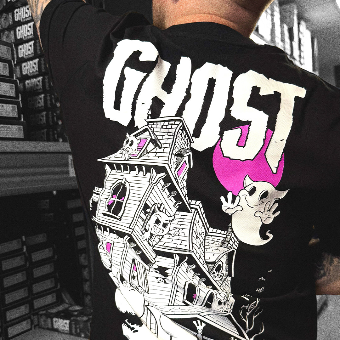 Ghost Cartridges Haunted House T-Shirt