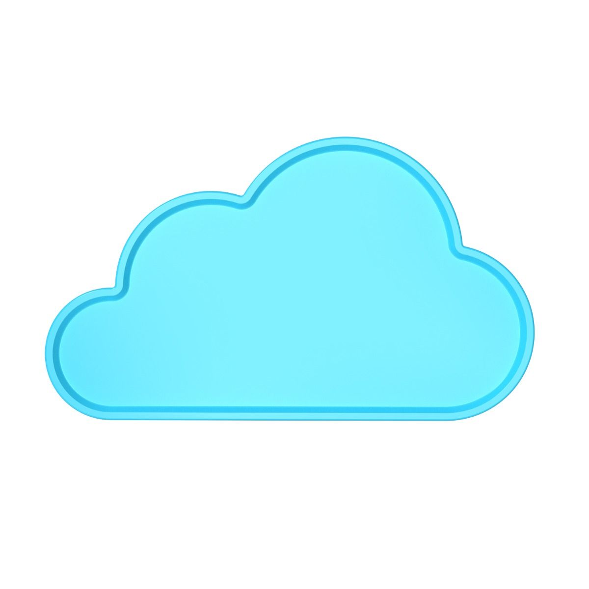 Ghost Cloud Tray ONLY - Kawaii Blue