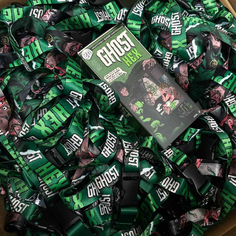 Ghost Cartridges Lanyards