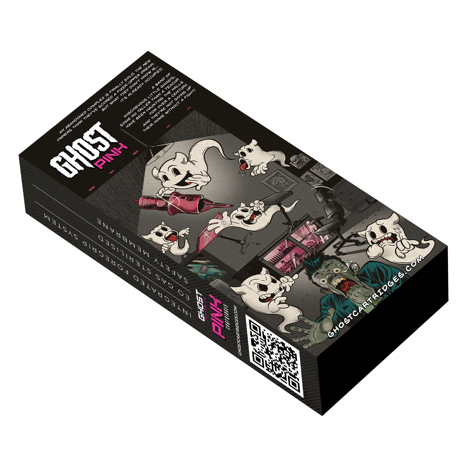 Ghost Pink Cartridges - Long Taper