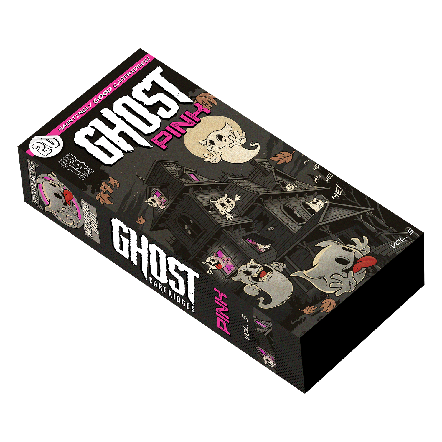 Ghost Pink Cartridges - Long Taper