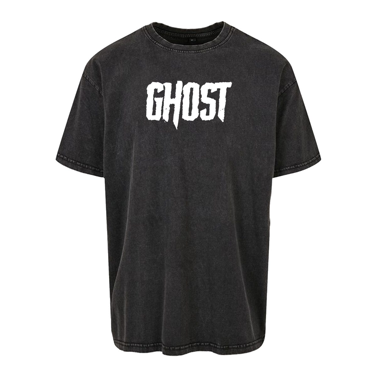 Ghost Comic Print Oversized Tee