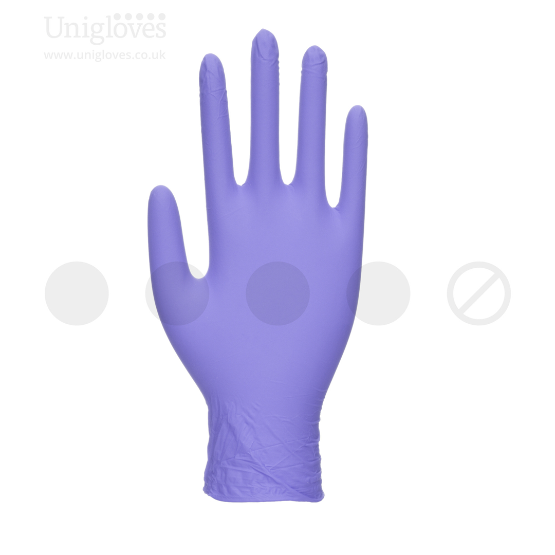 Sapphire Pearl Nitrile Gloves