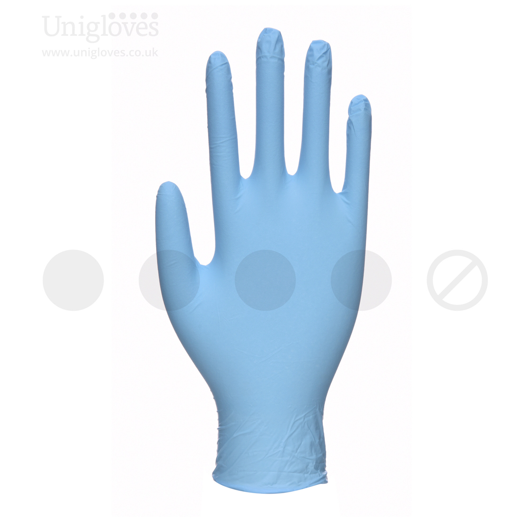 Blue Pearl Nitrile Gloves