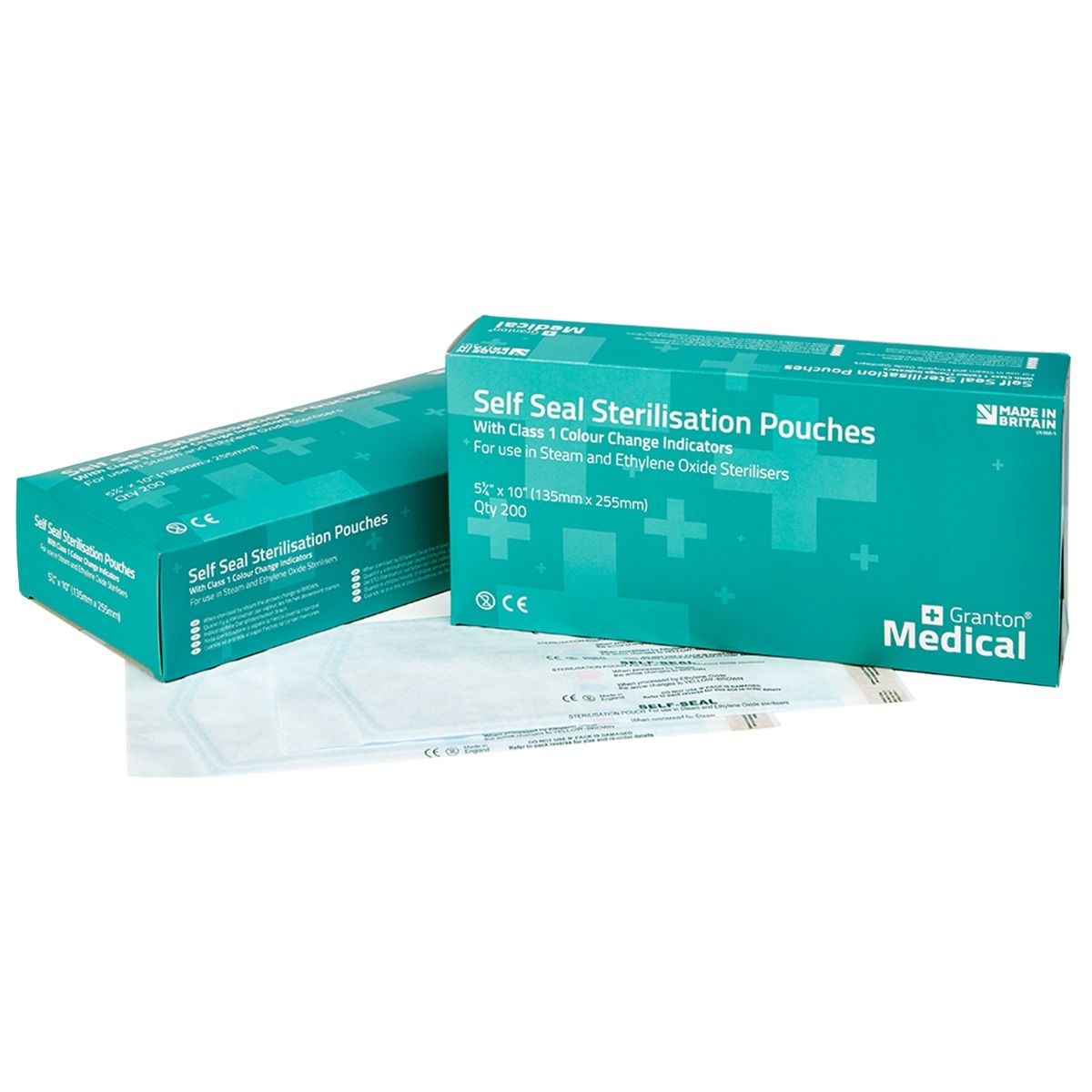 Box of 200 Granton Self Seal Sterilisation Pouch