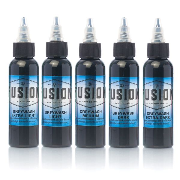 Fusion Greywash Set (x5 Bottle)