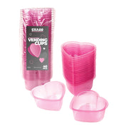 Starr Pink Heart-Shaped Vending Cups (40)