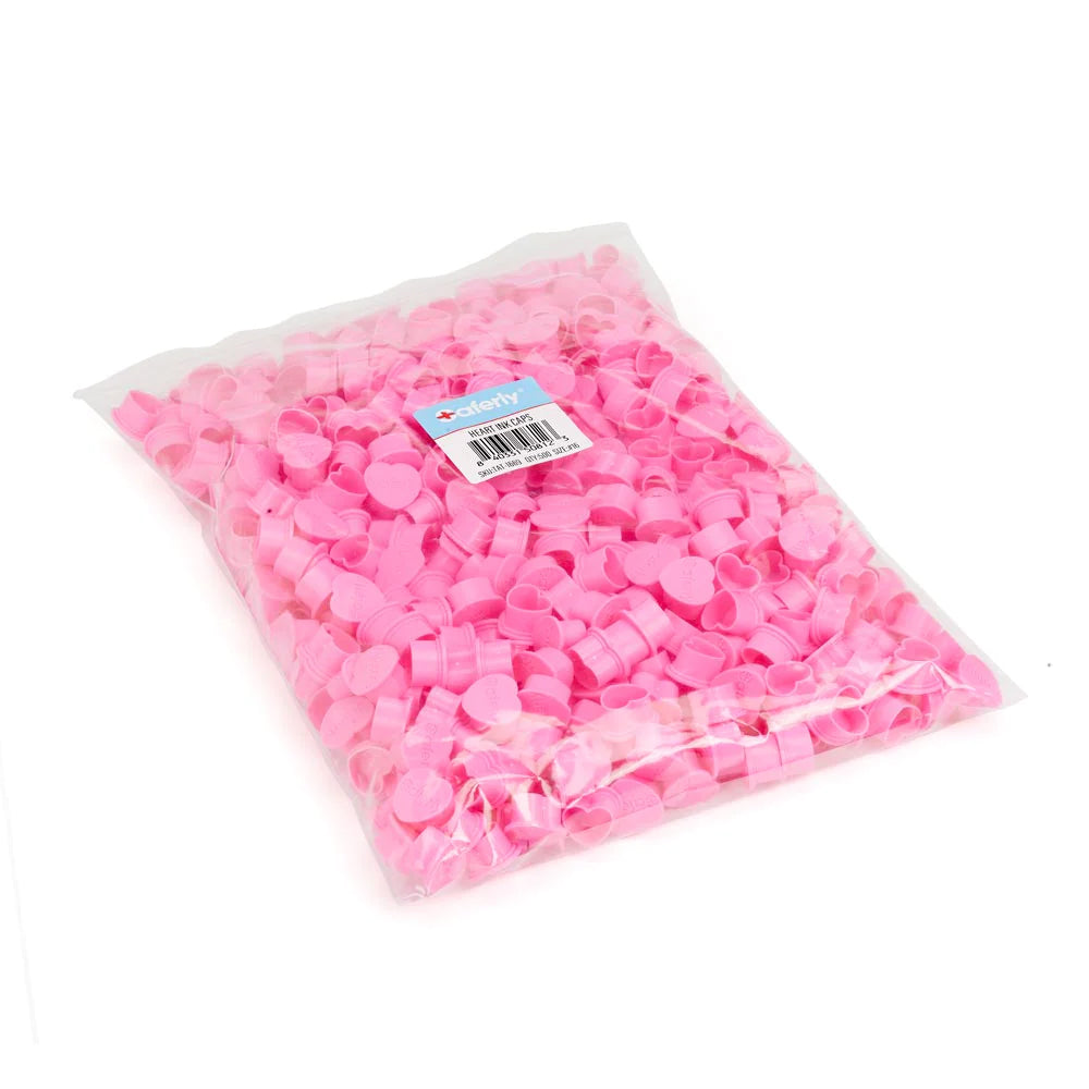 Saferly Heart Ink Caps (500)
