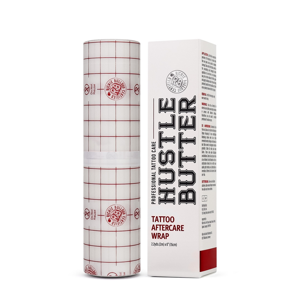 Hustle Butter Tattoo Aftercare Wrap - Tattoo Film 15cm x 2m