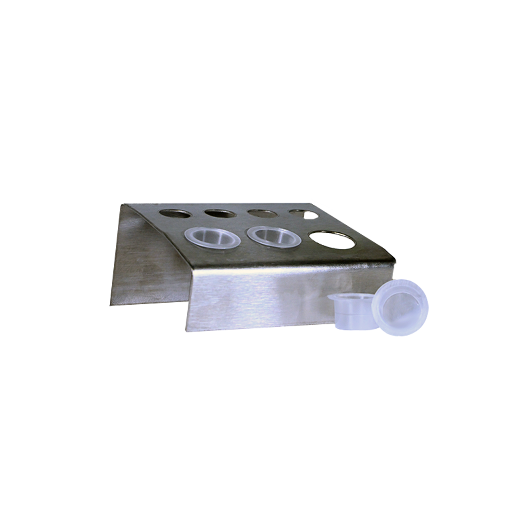 Stainless 7 Hole Ink Cap Holder