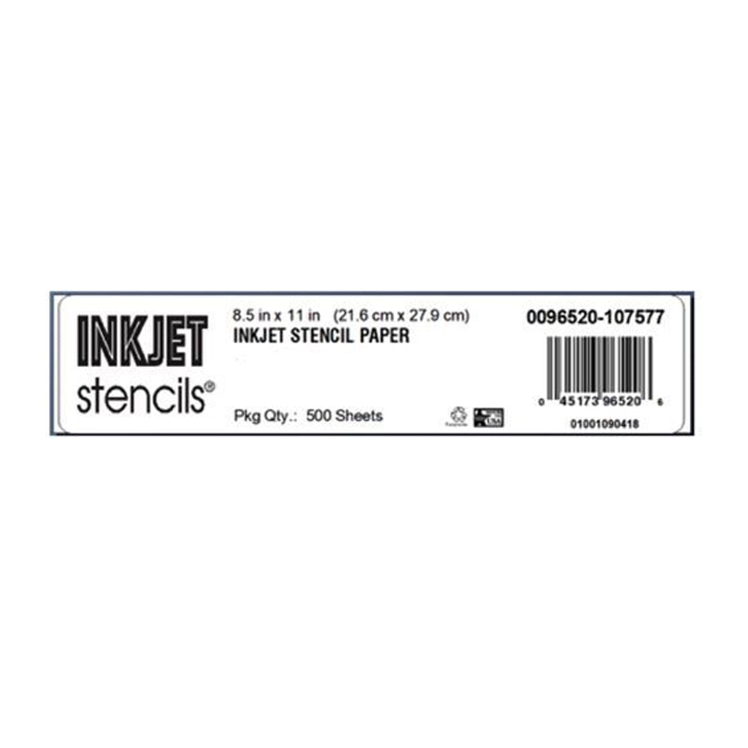 Inkjet Stencil Paper 8.5 x 11" (A4) 500 Sheets