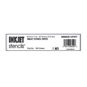 Inkjet Stencil Paper 8.5 x 11" (A4) 500 Sheets