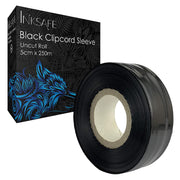 Inksafe Clipcord Cover 5cm x 250m Black Roll