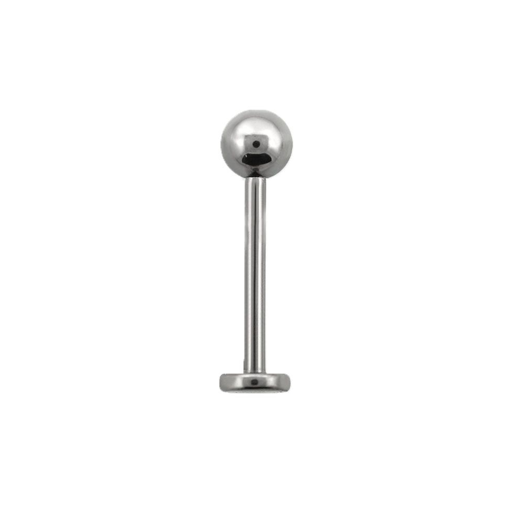 Titanium Labret Stud 1.2mm - Plain
